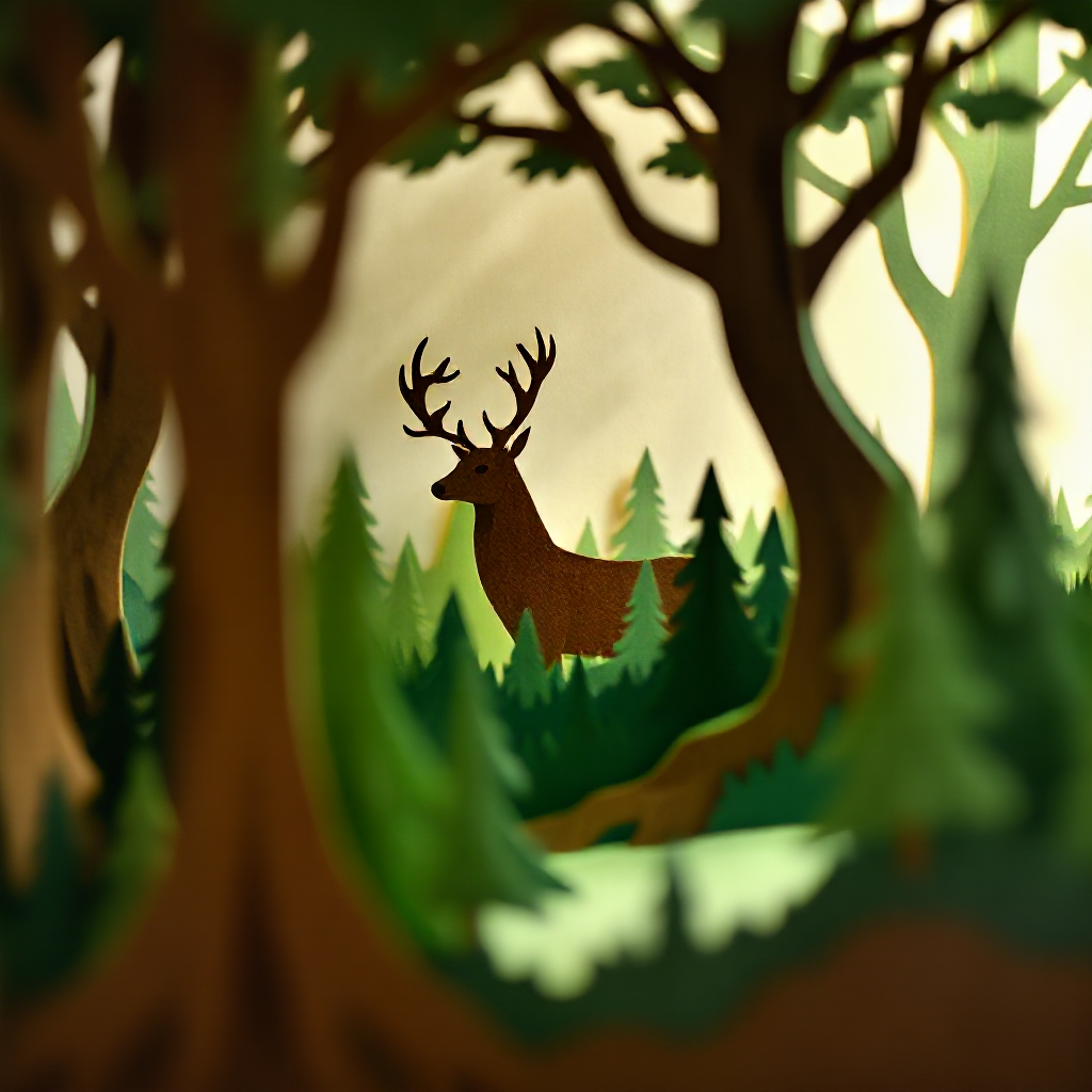 paper-craft-forest