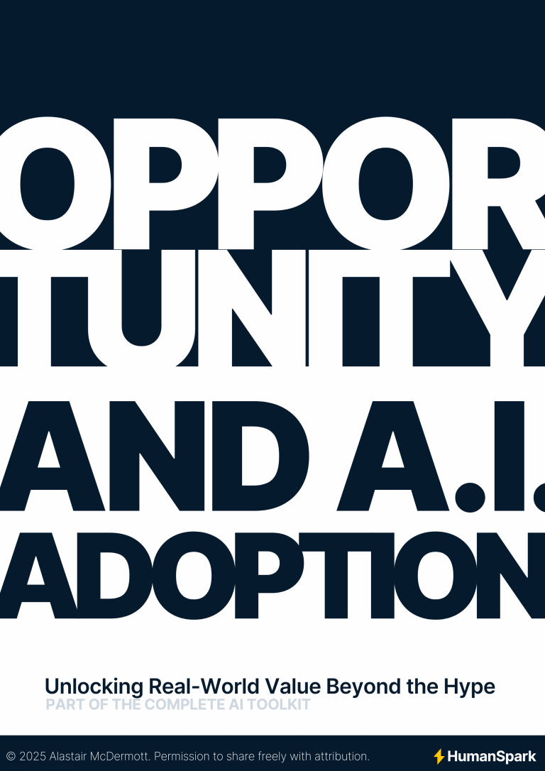 Opportunity and AI Adoption - Whitepaper from Alastair McDermott