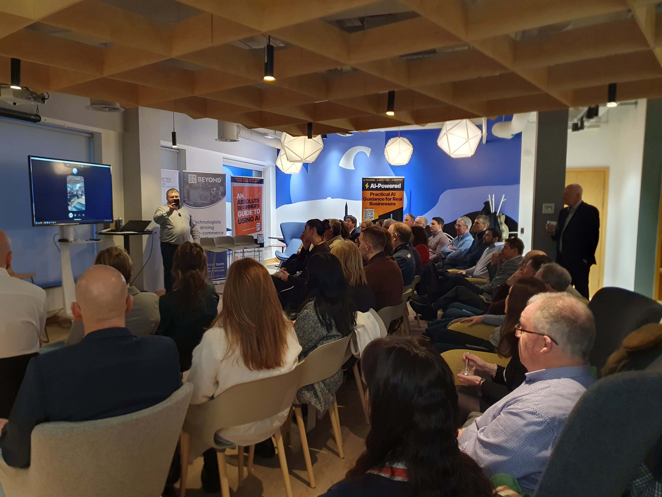 Alastair speaking at Beyond, Inc.