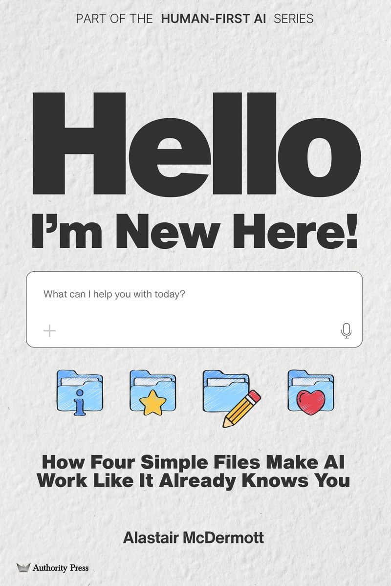 Hello! I'm New Here book cover