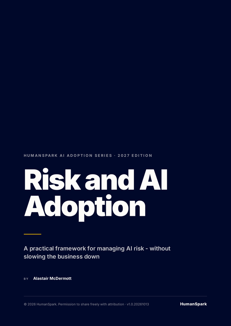 Risk and AI Adoption whitepaper cover